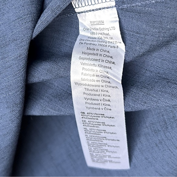 Voodoo Vixen Curve Nautical/Scallop Collar/Retro Flare Dress - Picture 7 of 8